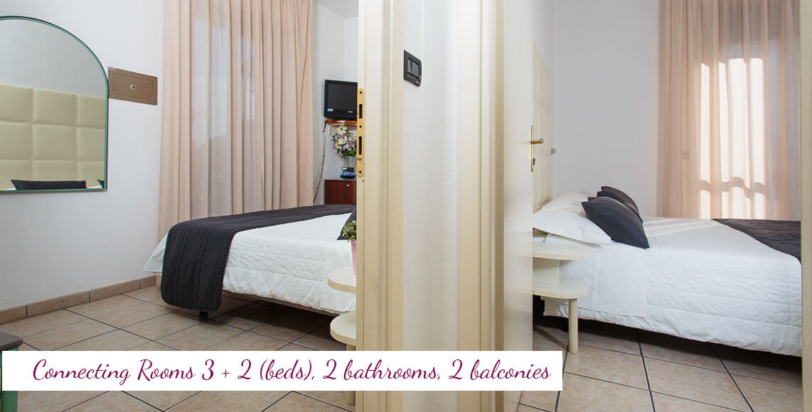 familyroom Hotel Flora Milano Marittima