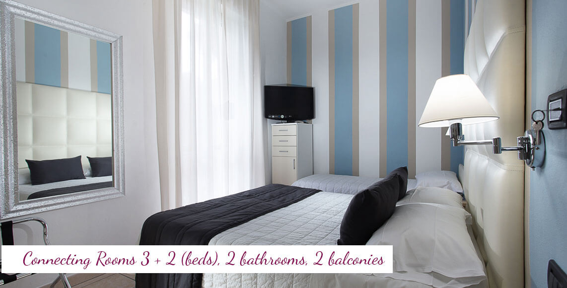 familyroom Hotel Flora Milano Marittima